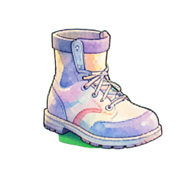 Fersenhalter — 256×256 Pixel-Art-Sprite