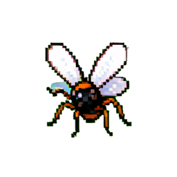 Ant Queen — 256×256 pixel art sprite