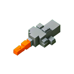 Antenna (Voxel) - 256x256 pixel art sprite