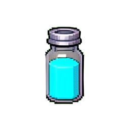 Antídoto (16-Bit) — sprite pixel art 256×256
