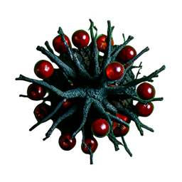 Arbre Pommier (Cinématique) — sprite pixel art 256×256