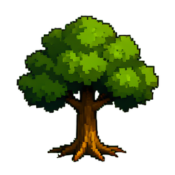 Apple Tree - 256x256 pixel art sprite