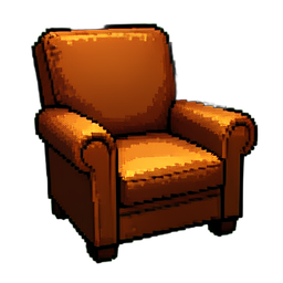 Armchair - 256x256 pixel art sprite