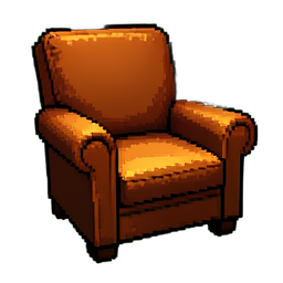 Sessel — 256×256 Pixel-Art-Sprite