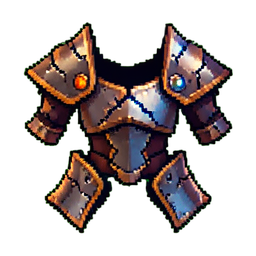 Armor Crack - 256x256 pixel art sprite