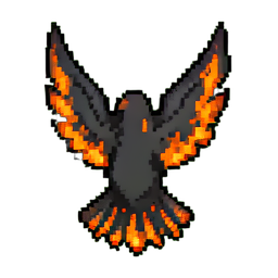 Ash Phoenix (16-Bit) - 256x256 pixel art sprite