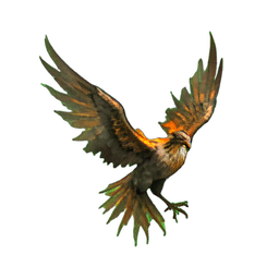 Ash Phoenix (Atmospheric) - 256x256 pixel art sprite