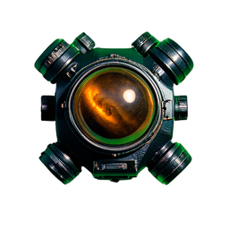 Astronaut (Cinematic) - 256x256 pixel art sprite