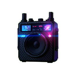 Audio Recorder Portable — 256×256 pixel art sprite