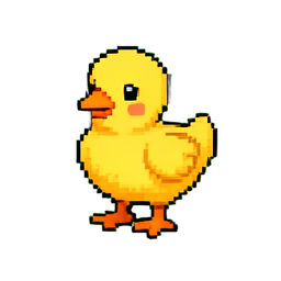 Baby Chick — 256×256 pixel art sprite