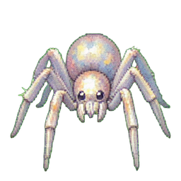 Baby-Raupe — 256×256 Pixel-Art-Sprite