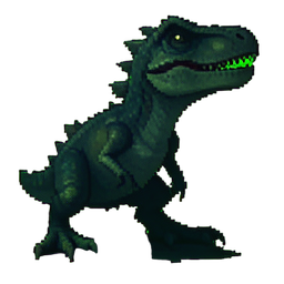 Monture de Raptor Bébé — sprite pixel art 256×256