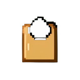 Bäcker (Niedrigauflösung) — 256×256 Pixel-Art-Sprite