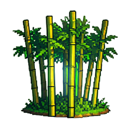 Bamboo Grove - 256x256 pixel art sprite