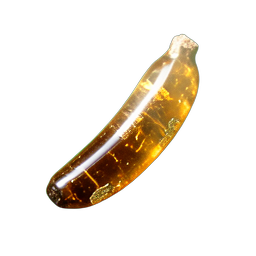 Banana (HD-2D) - 256x256 pixel art sprite