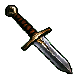 Bandit Shank — 256×256 pixel art sprite