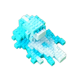 Banshee (Voxel) - 256x256 pixel art sprite