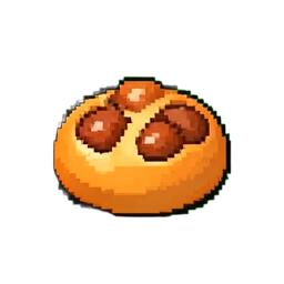 Baozi Bun — 256×256 pixel art sprite