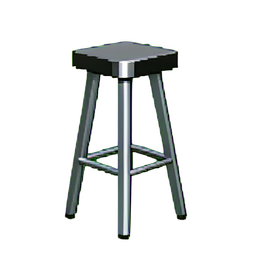Tabouret en métal — sprite pixel art 256×256