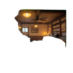 Interior del Bar — sprite pixel art 256×256