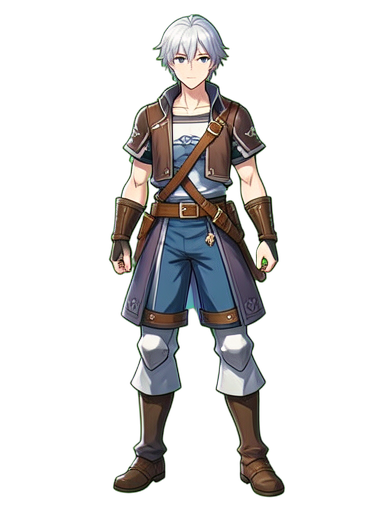 Errant du Luth — sprite pixel art 384×512