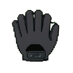 Baseballhandschuh — 256×256 Pixel-Art-Sprite