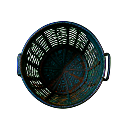 Cesta (Cinemático) — sprite pixel art 256×256