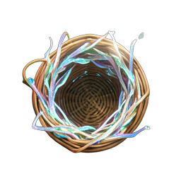 Basket (HD-2D) - 256x256 pixel art sprite