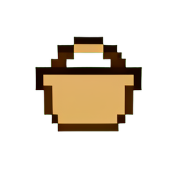 Basket (Low-Res) - 256x256 pixel art sprite