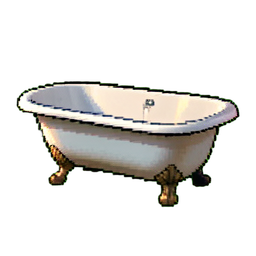 Bath Tub - 256x256 pixel art sprite
