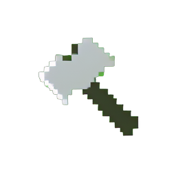 Kriegshammer (Niedrig Auflösung) — 256×256 Pixel-Art-Sprite