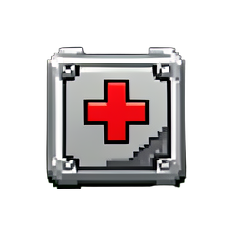 Kriegsmediziner (16-Bit) — 256×256 Pixel-Art-Sprite