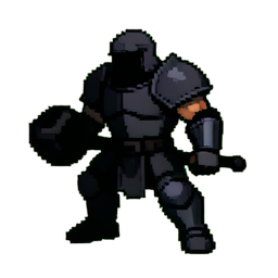 Kriegshammer — 256×256 Pixel-Art-Sprite