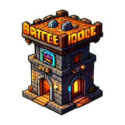 Battle Tower - 256x256 pixel art sprite