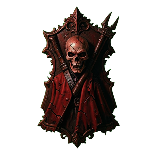 Kriegsfallene Raben — 512×512 Pixel-Art-Sprite
