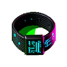 Beast Tamer (Cyberpunk) — 256×256 pixel art sprite