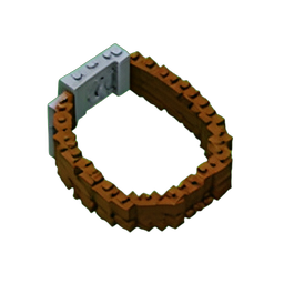 Beast Tamer (Voxel) — 256×256 pixel art sprite