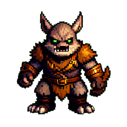 Beast Tamer - 256x256 pixel art sprite