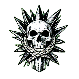 Beastmaster (1-Bit) - 256x256 pixel art sprite