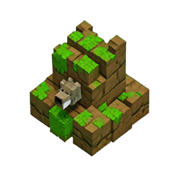 Beastmaster (Voxel) - 256x256 pixel art sprite