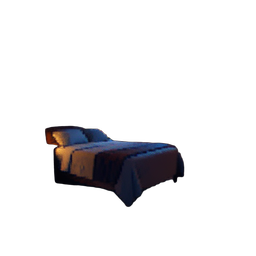 Schlafzimmer-Nacht — 256×256 Pixel-Art-Sprite