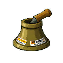 Bienenrauchbrenner — 256×256 Pixel-Art-Sprite