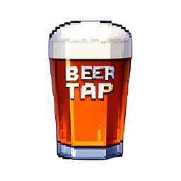 Beer Tap — رسم بكسل 256×256