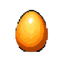 Bird Egg - 256x256 pixel art sprite