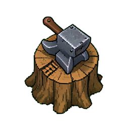 Ferreiro (16-Bit) — sprite pixel art 256×256