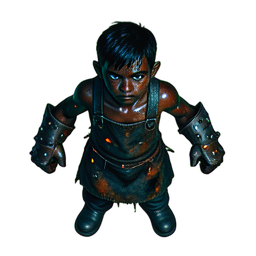 Niño herrero (Cinemático) — sprite pixel art 256×256