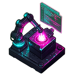 Herrero (Cyberpunk) — sprite pixel art 256×256