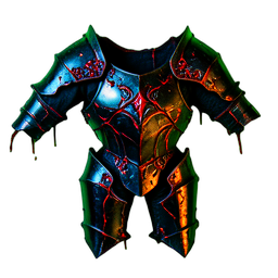 Blutritter (Filmisch) — 256×256 Pixel-Art-Sprite