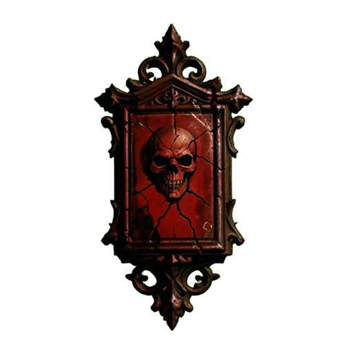 Plume de sang tachée — sprite pixel art 512×512