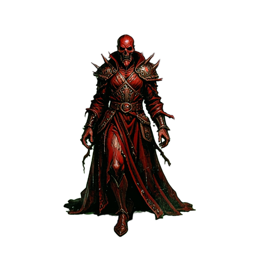Blutregen fällt — 512×512 Pixel-Art-Sprite